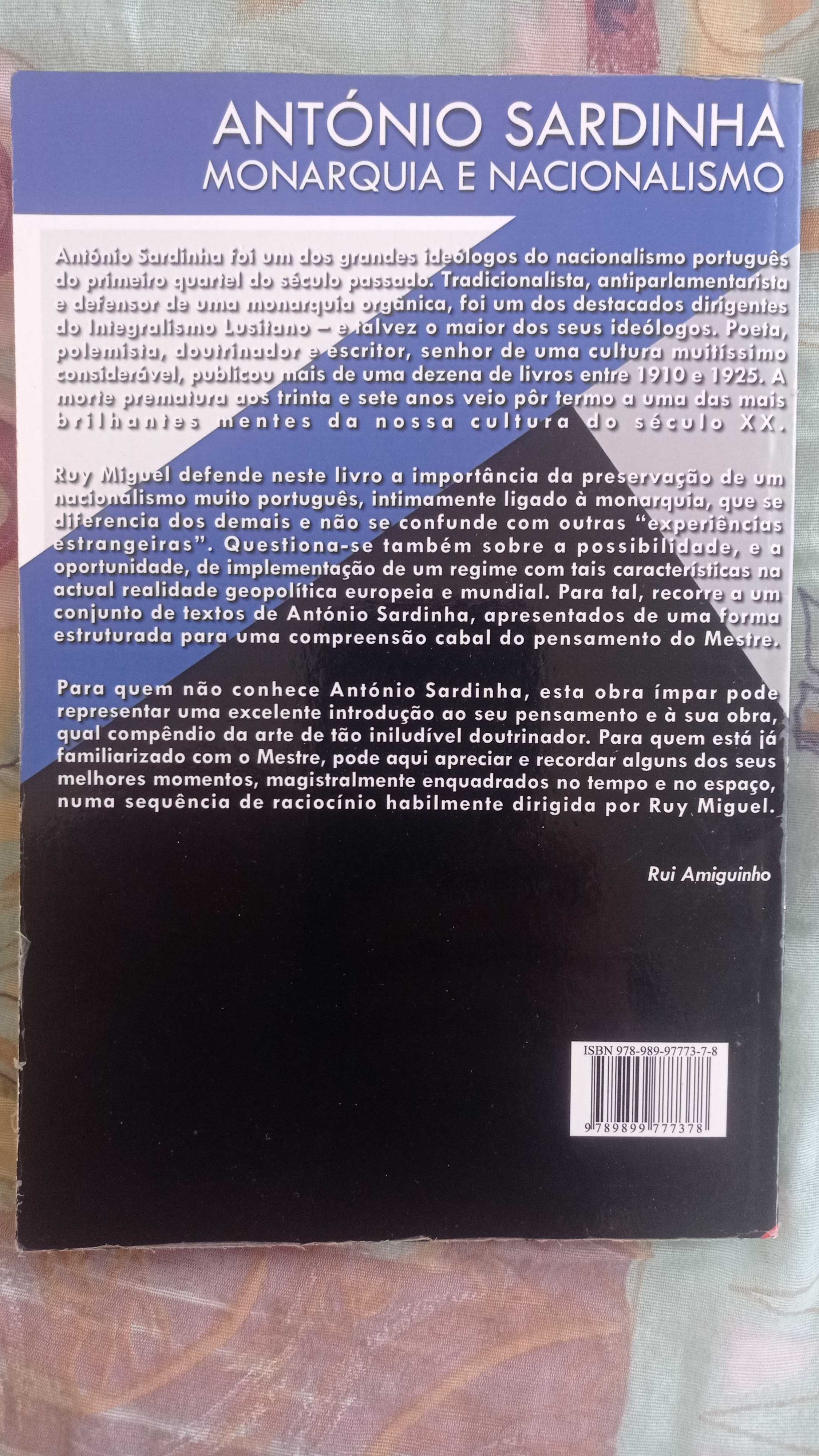 Livro Monarquia e Nacionalismo António Sardinha