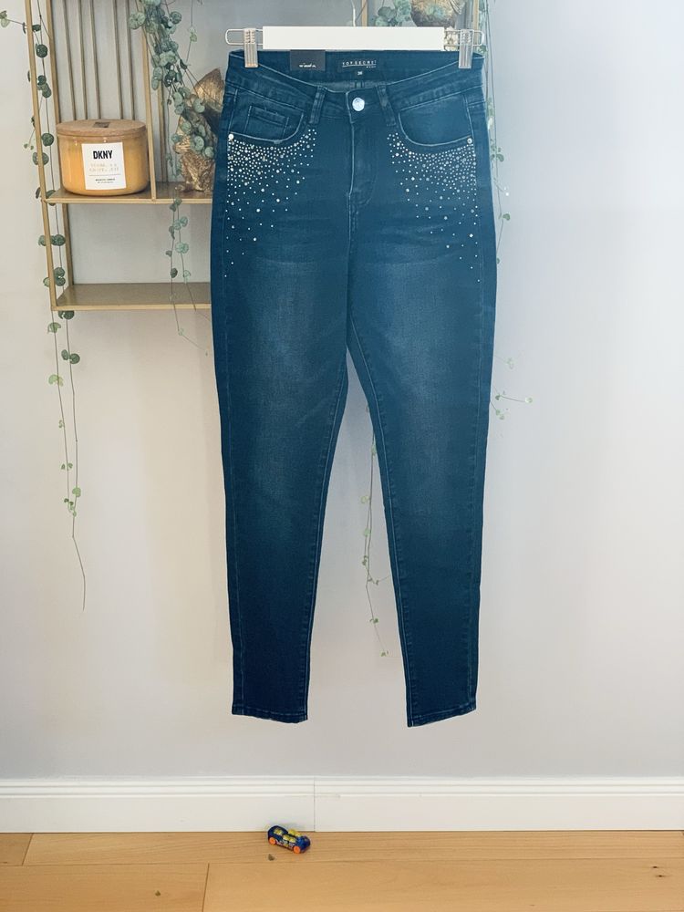 Spodnie damskie skinny Top Secret S 36