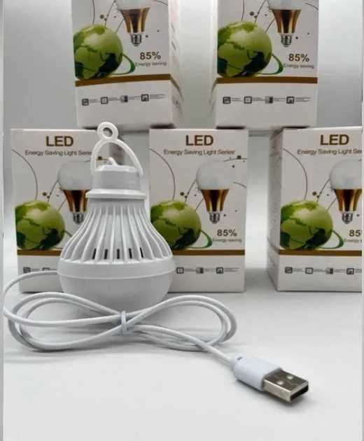 USB Лампочка 7w светодиодная світодіодна лампа лампочка, юсб, usb