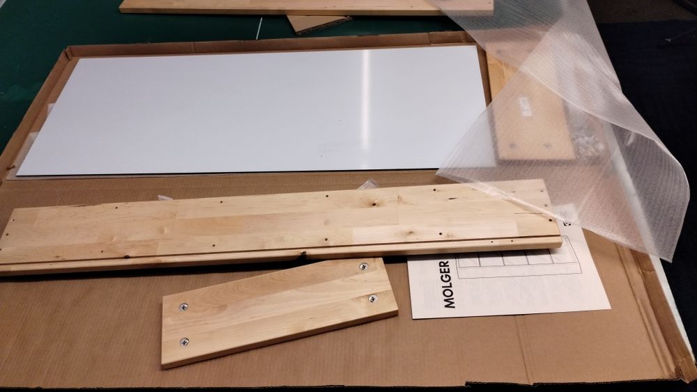 Szafka wisząca z lustrem, do łazienki IKEA Mogler, nowa