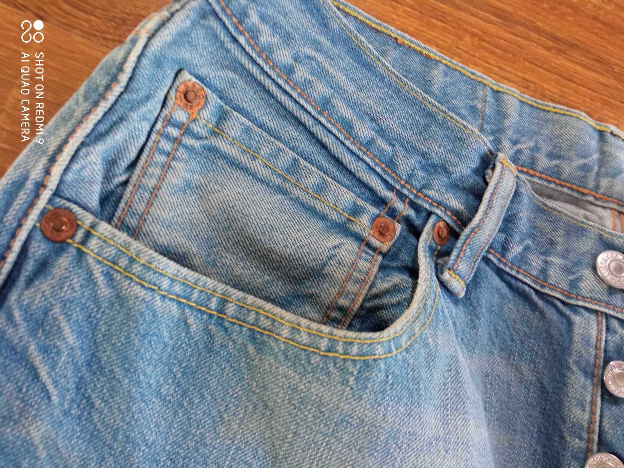 Spodnie męskie jeansy Levis Levi's 501 31X34 W31 L34
