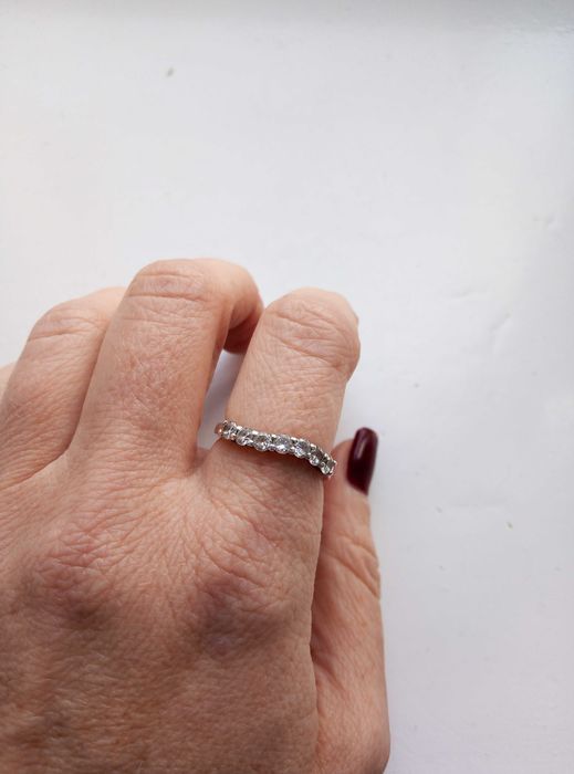 Серебряное кольцо 17 размер