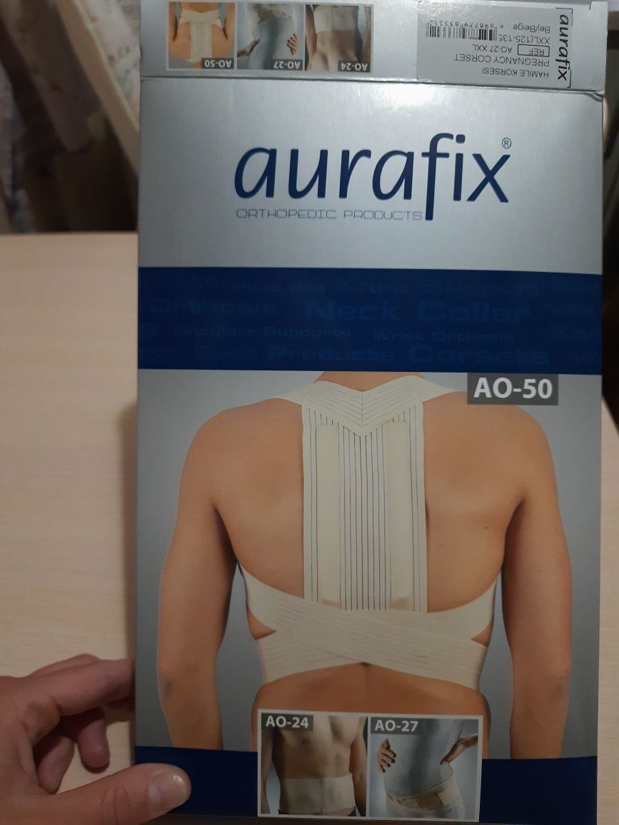Бандаж для беременных до/послеродовой aurafix AO-27 XXL (125-135)