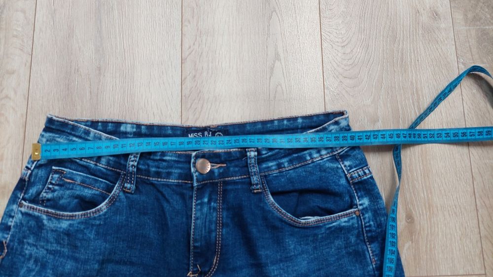 spodnie damskie jeansowe r. 38