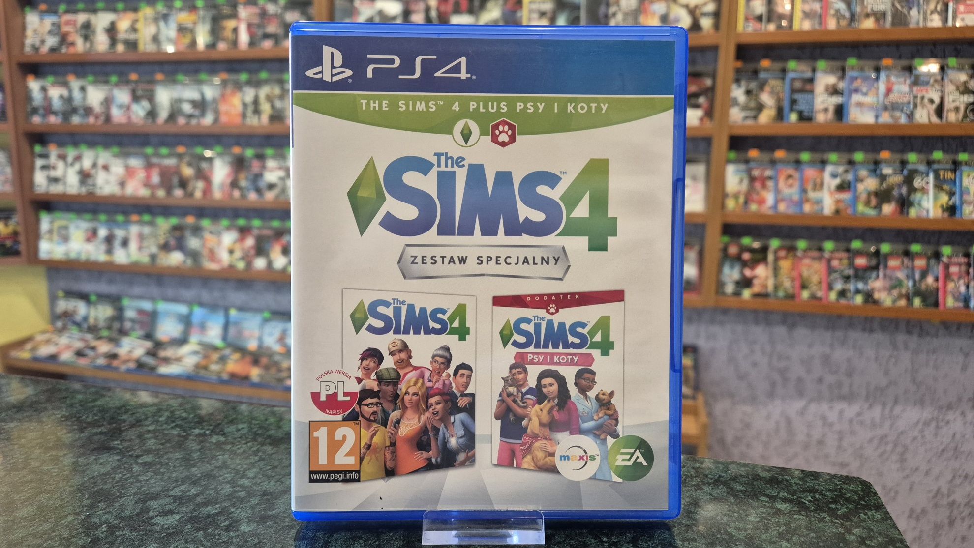 Sims 4 + Psy i Koty Zestaw Specjalny / PS4 / PL / PlayStation 4