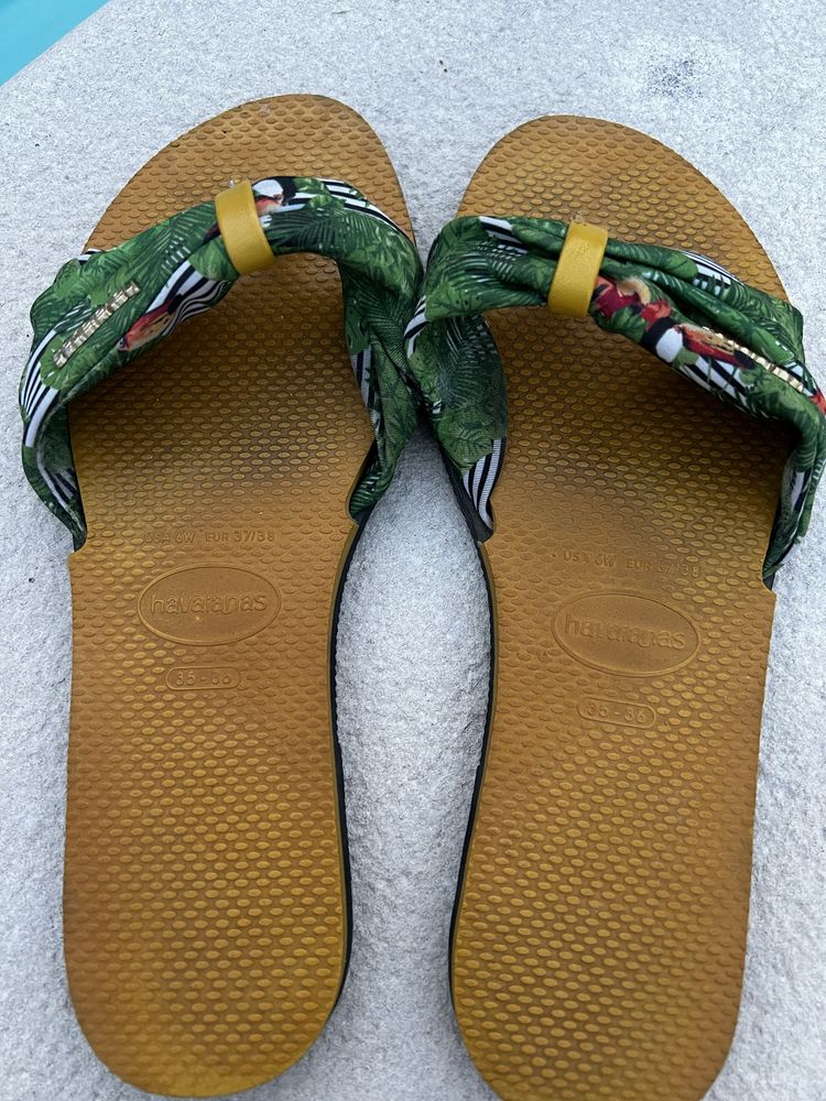 Havaianas 37. Usadas.