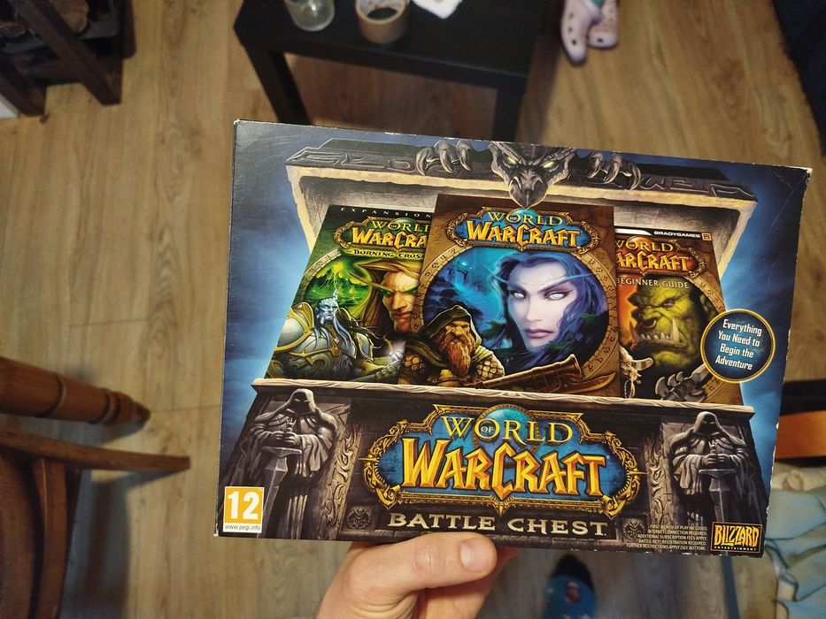 Nowy, nieotwierany World of Warcraft Battle Chest – edycja kolekcjoner