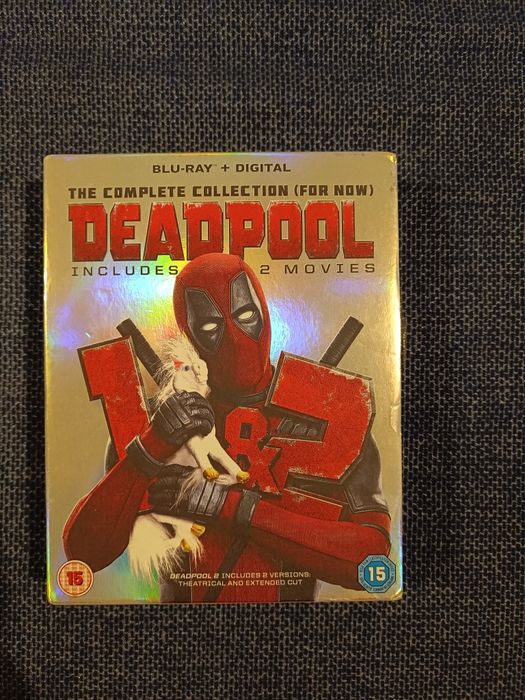 Pack "Deadpool" + "Deadpool 2" em blu ray (portes grátis)