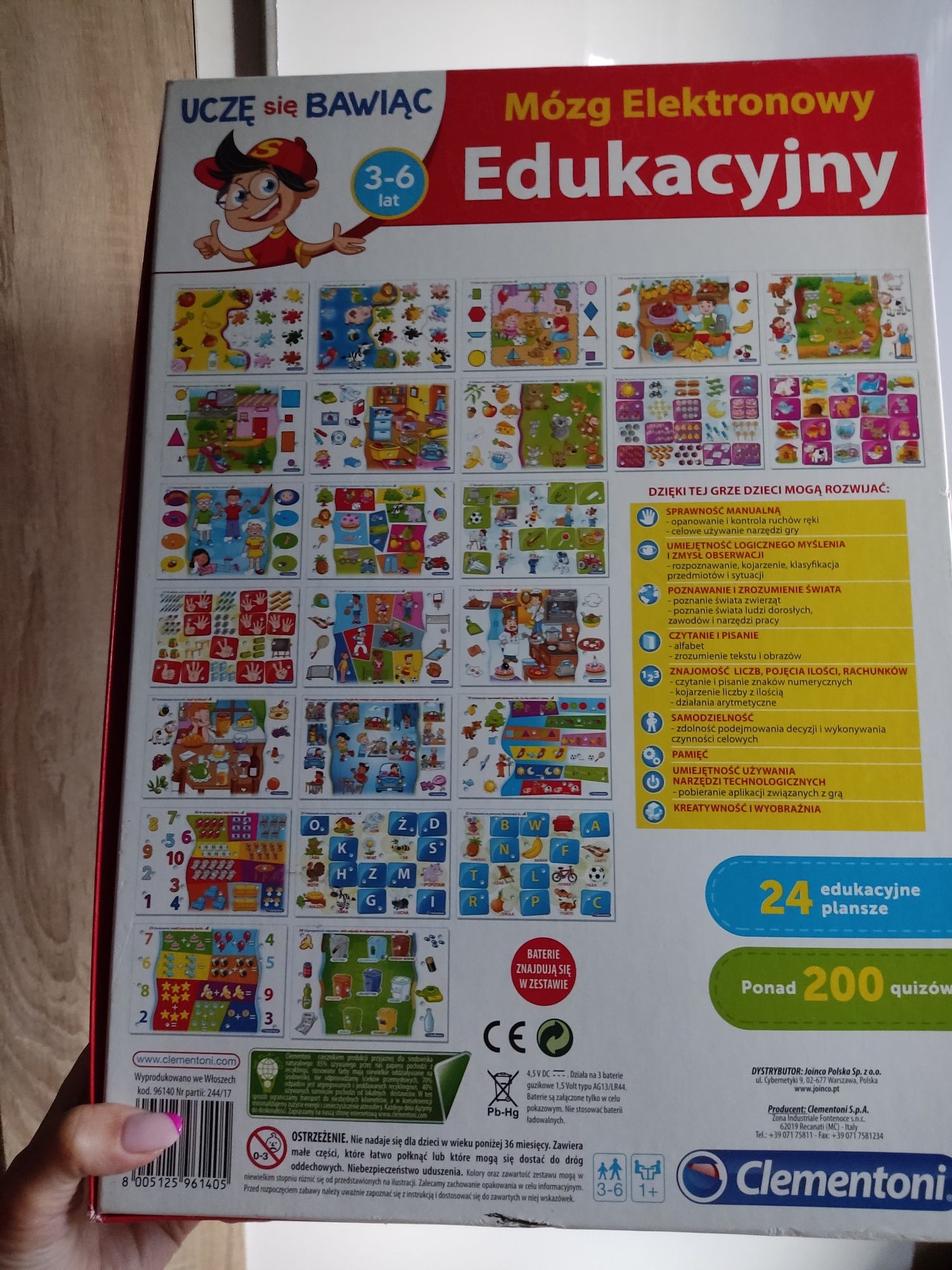 Mózg Elektronowy Edukacyjny Clementoni
