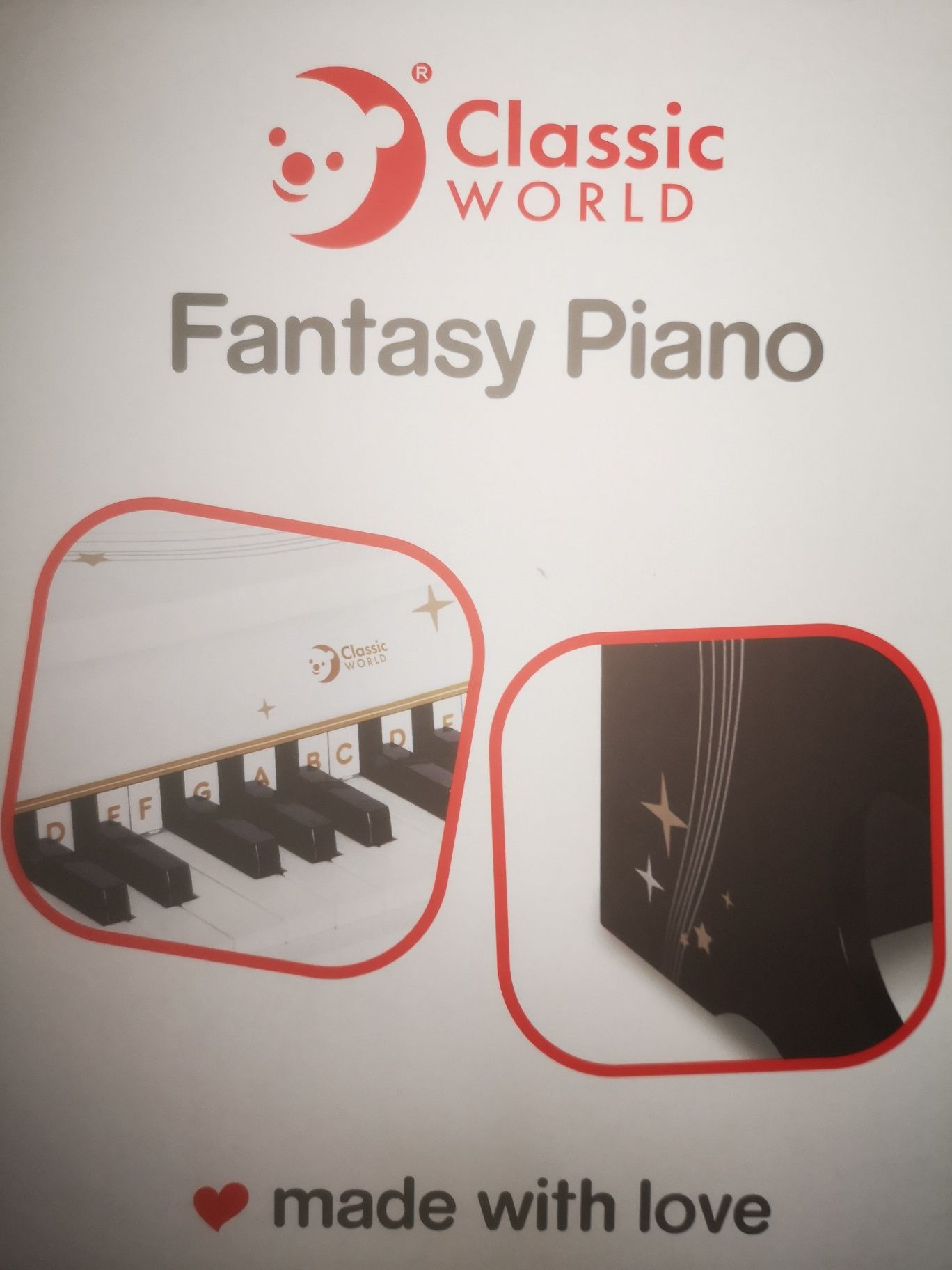 CLASSIC WORLD Pianino Czarne