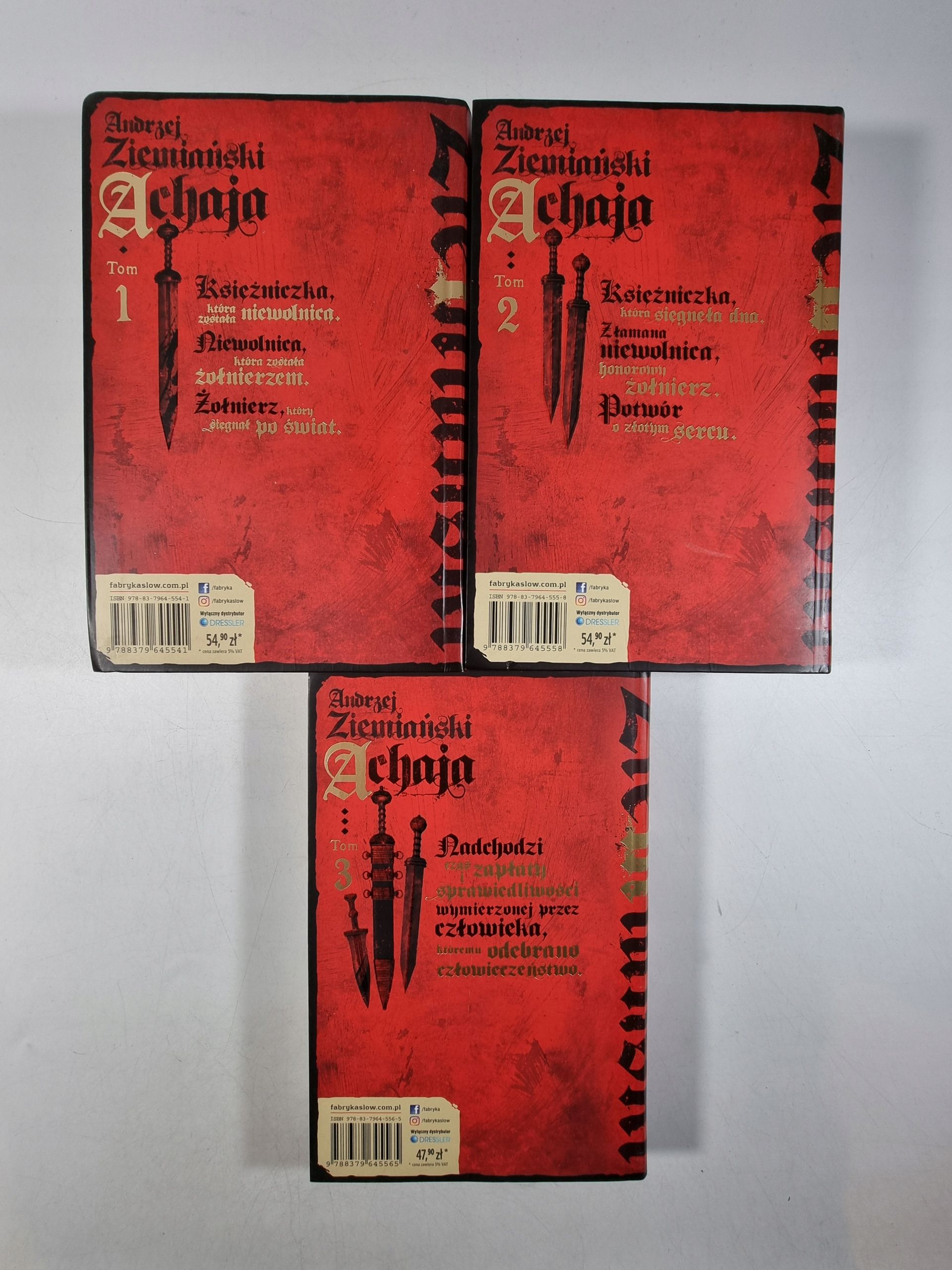 TWARDE / Achaja 1-3 / Edycja Specjalna / Andrzej Ziemiański