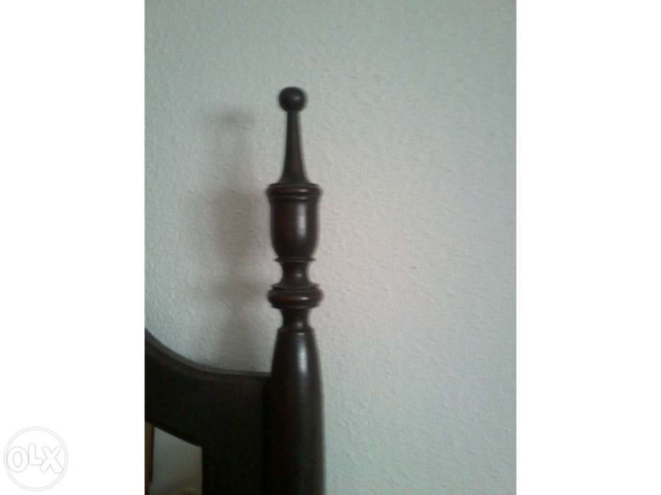 Toucador Espelho em mogno com gaveta