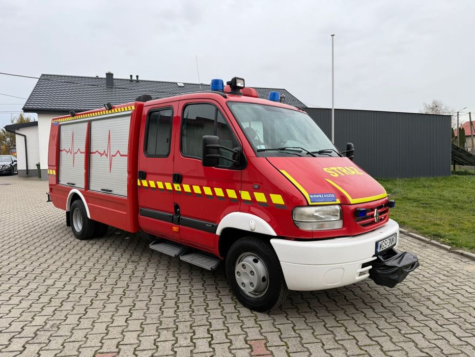 Renault Mascott Straż Pożarniczy CNBOP osp GLBA Strażacki Wawrzaszek
