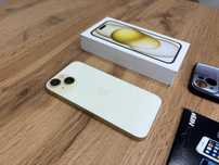 Okazja! Piękny Iphone 15 - Zółty ! Super Stan! Gwarancja! Bateria 90%