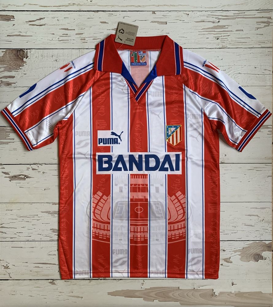 Koszulka Atletico Madryt 1996/97 Home Rare M Nowa !