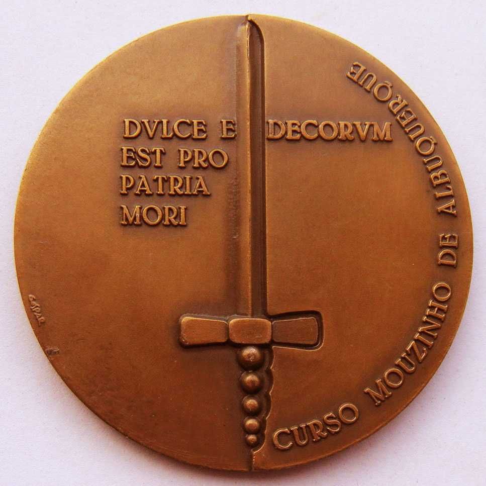 Medalha de Bronze Academia Militar Curso Mouzinho de Albuquerque 61-86