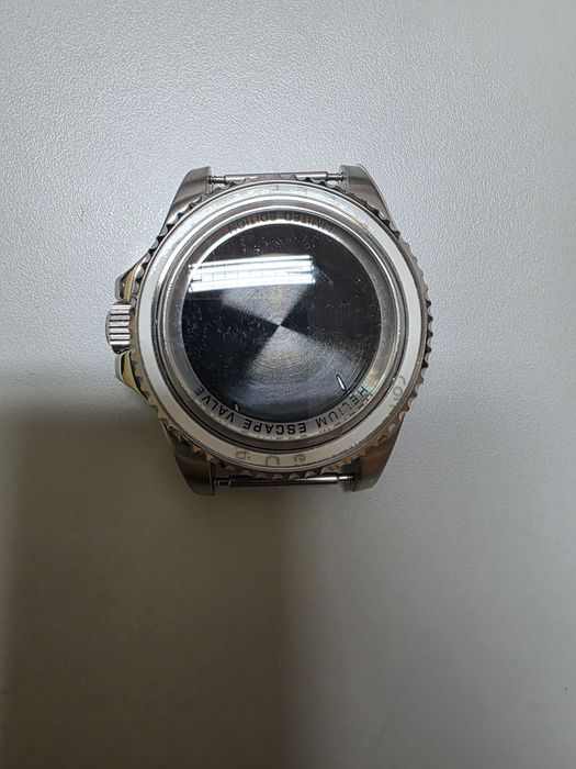 Caixa relógio - Cristal Safira - Prata