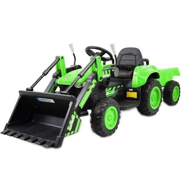 Autko na akumulator TRAKTOR SPYCHACZ BLAZIN auto traktorek koparka