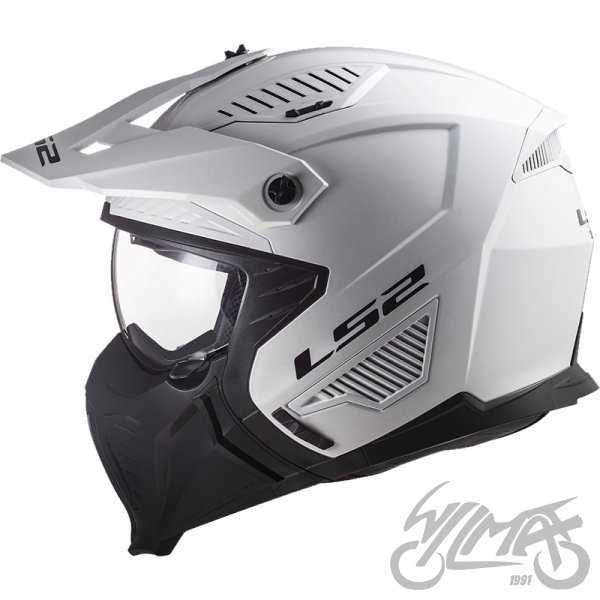 KASK LS2 OF606 DRIFTER biały połysk rozmiar L lub XXL  Nowość 3w1