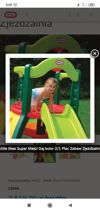 Plac zabaw little tikes Jak.. NOWY..