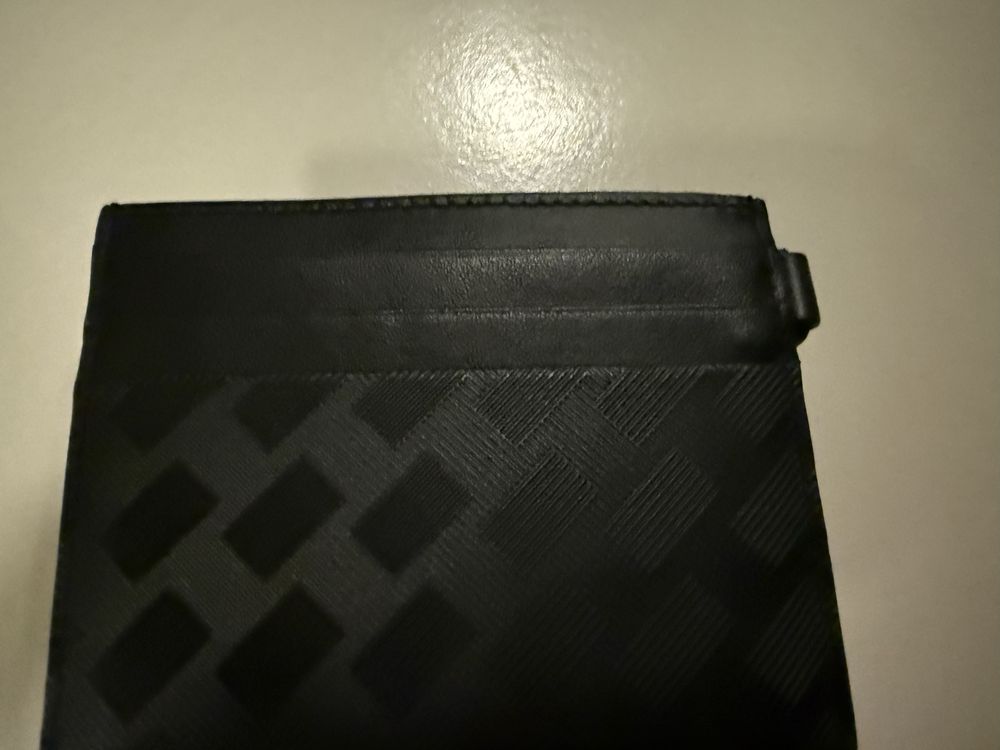 Carteira com porta moedas montblanc