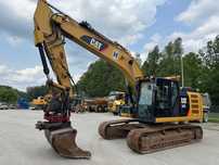 Caterpillar 323EL 23 Tony  Full Opcja Rototilt Chwytak Trimble 3D Centralne Klima Webasto itp