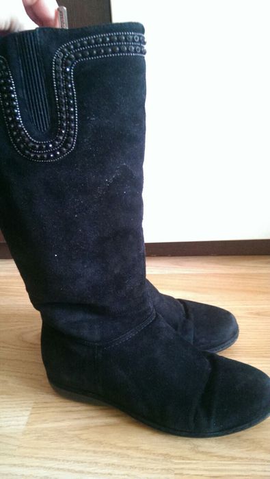 Сапоги зимние, сапоги нубук, сапоги на меху, сапоги 37 размер