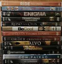 DVDs - Reino dos Céus, Com_Paixão, Enigma, O Alvo, Be Cool