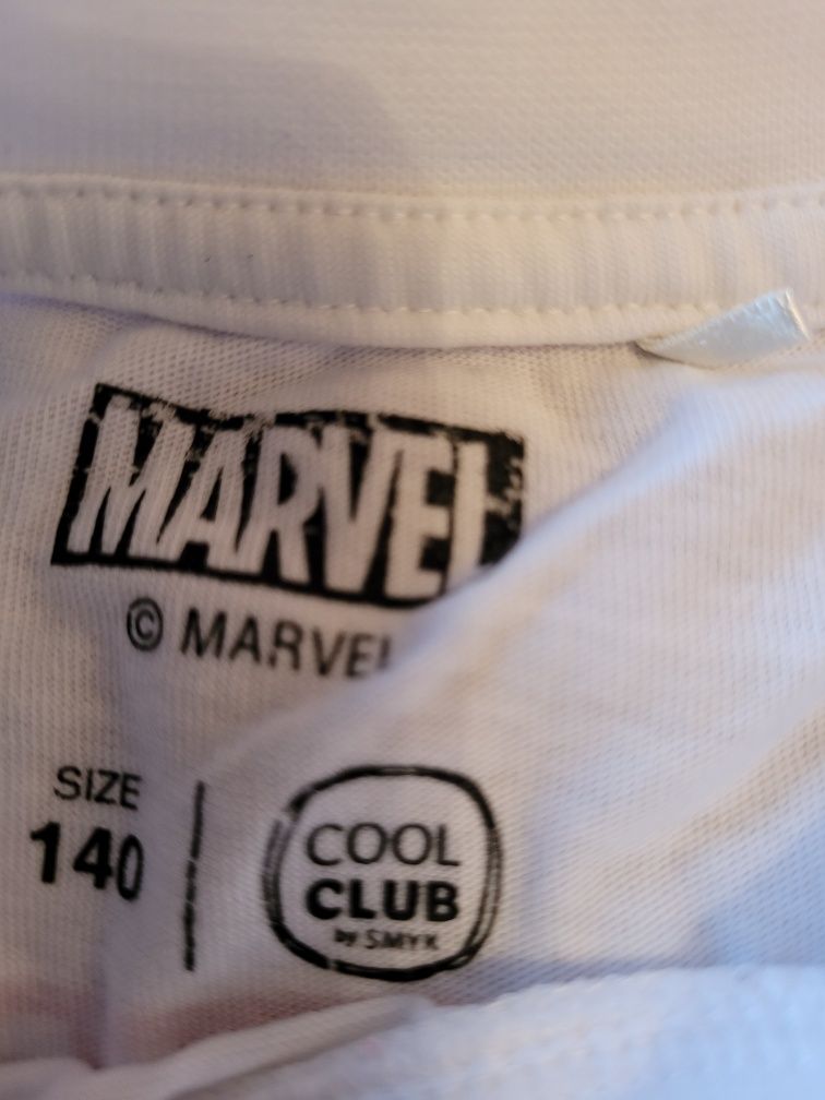 2 koszulki cool club 140 Marvel