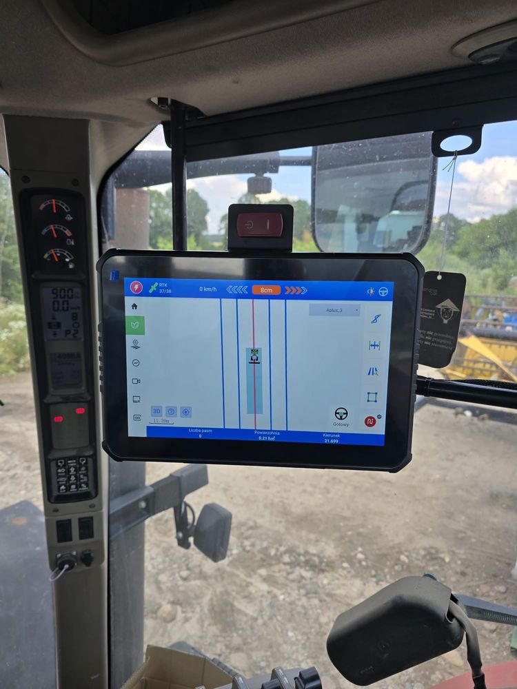 Nawigacja Rolnicza HI TARGET - System jazdy rownoleglej GPS RTK