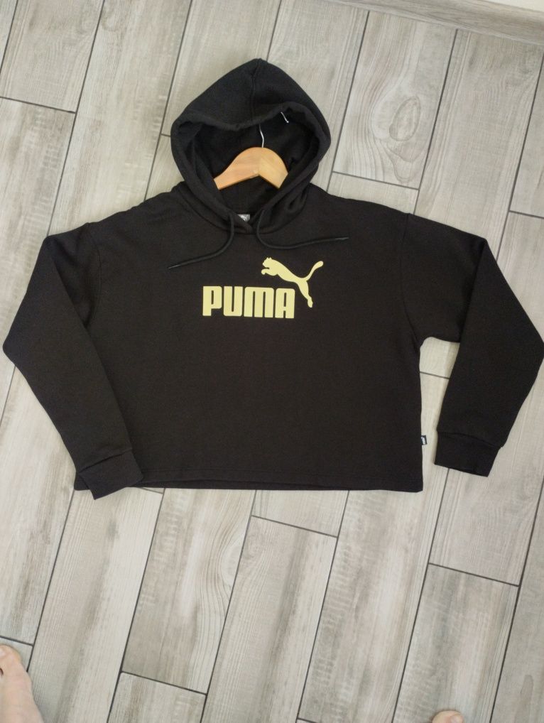 Puma толстовка  Essentials+ Cropped Metallic