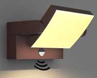 Lampy zewnętrzne z czujnikiem ruchu. Stan bardzo dobry