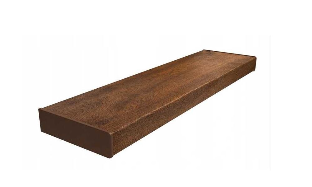 Nakładka na parapet PCV 31 x 10 cm orzech