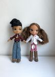 Bratz Yasmin Ethan lalki Dolls lalka doll kidz horseback vintage