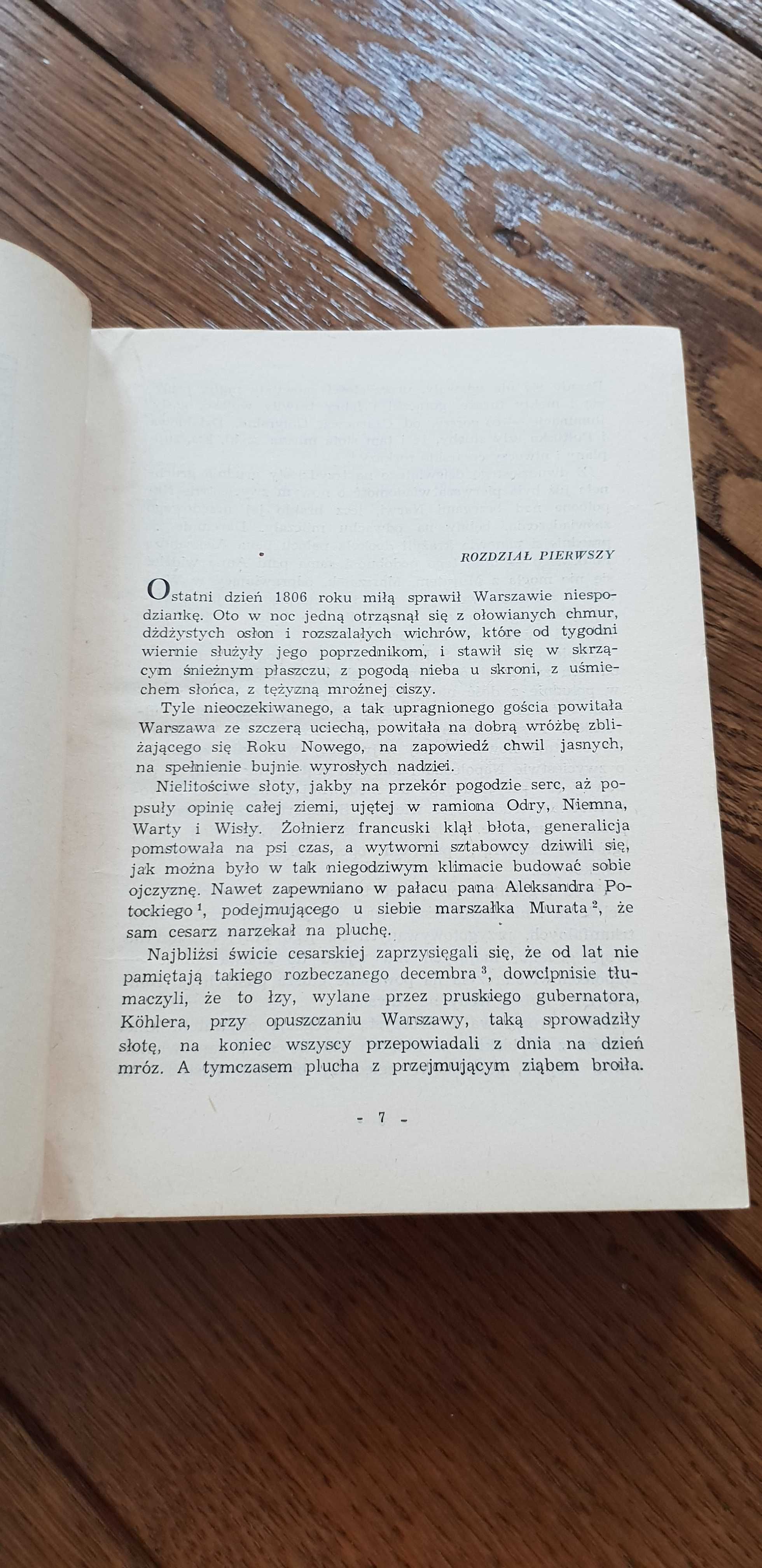 Książka rok 1958 "Pani Walewska" Wacław Gąsiorowski