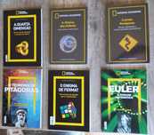 Coleção livros e revistas O mundo é matemático National Geographic
