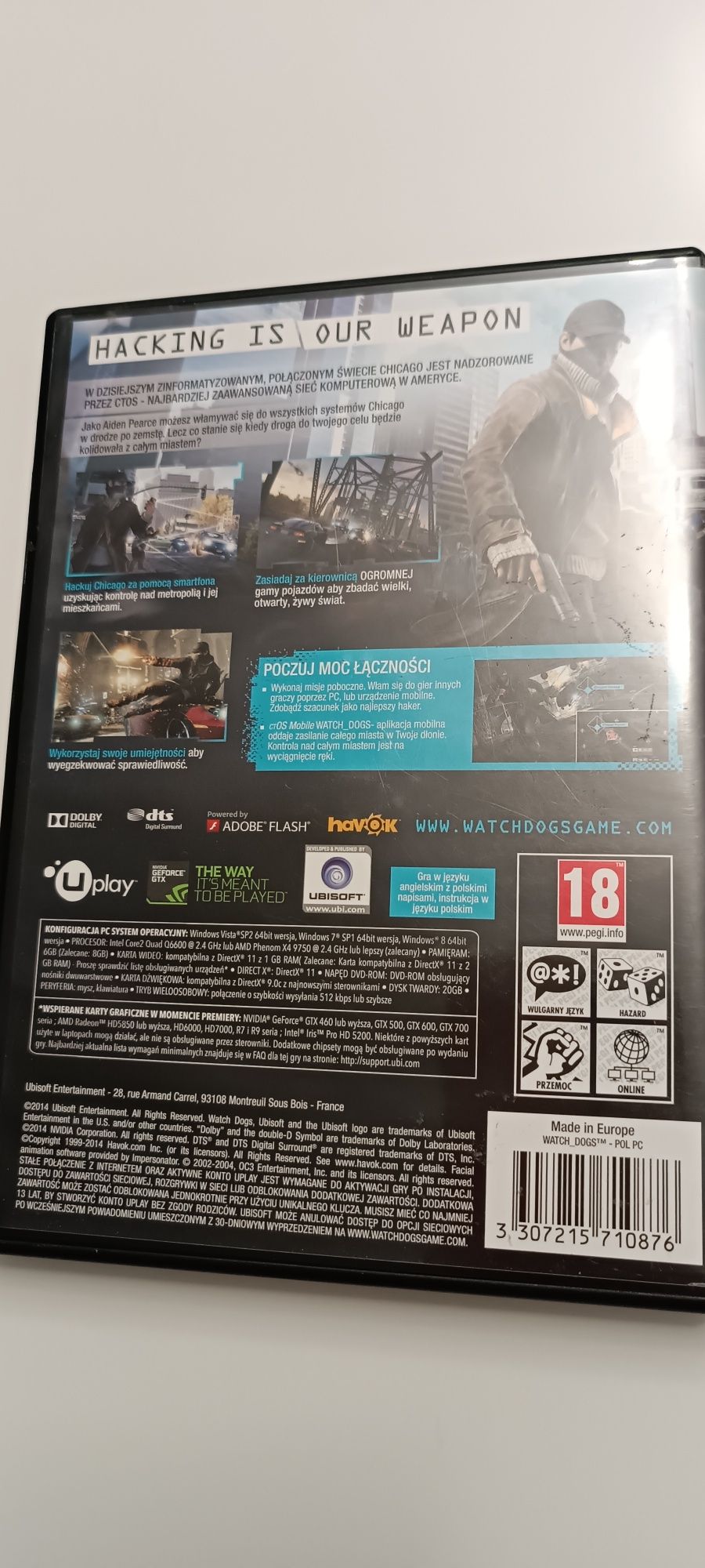 Gra PC Watch Dogs