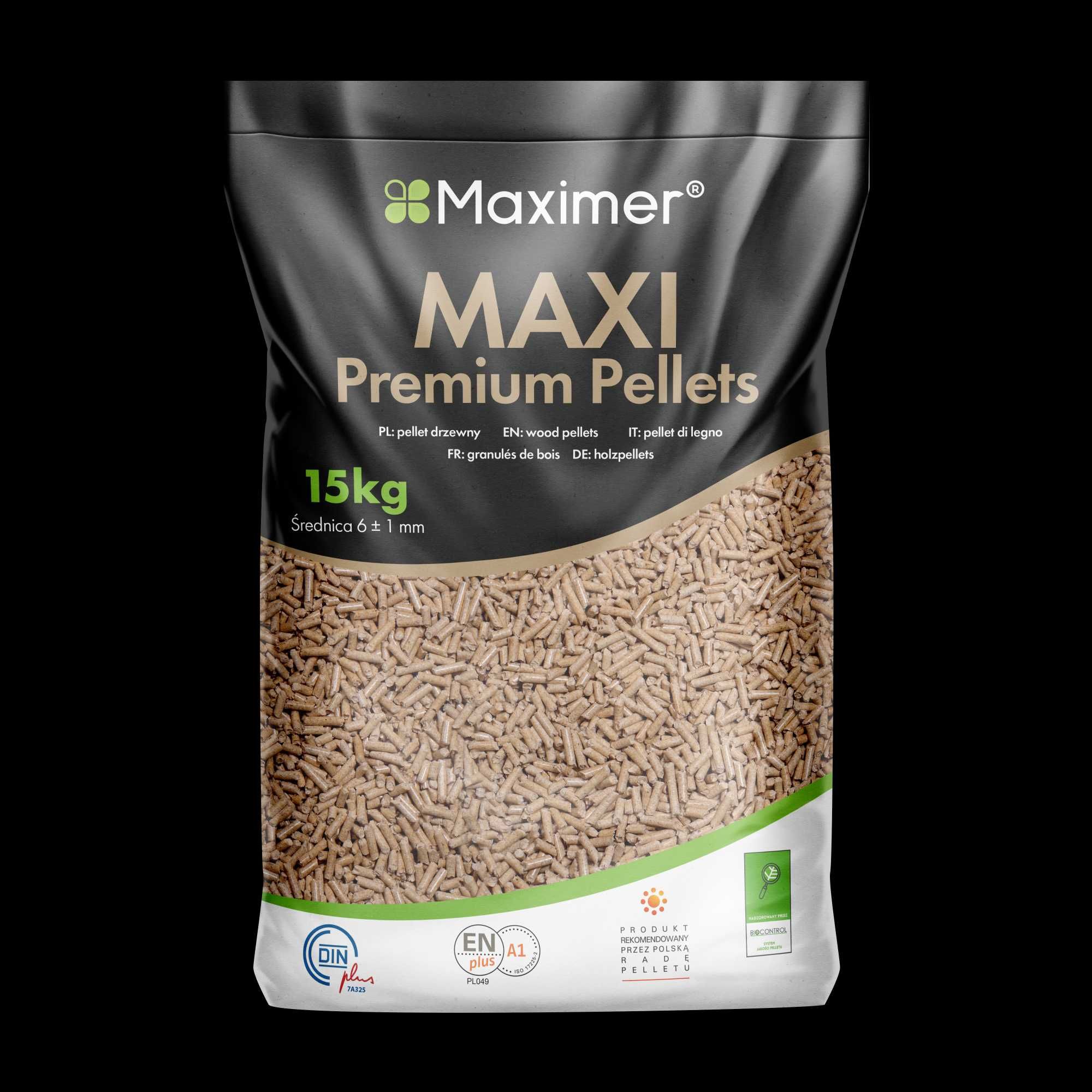 Pellet drzewny Maximer (DINplus ENplus®) Producent