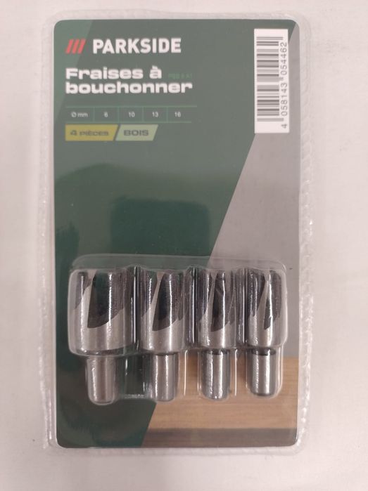 Zestaw wierteł do drewna czopów Parkside