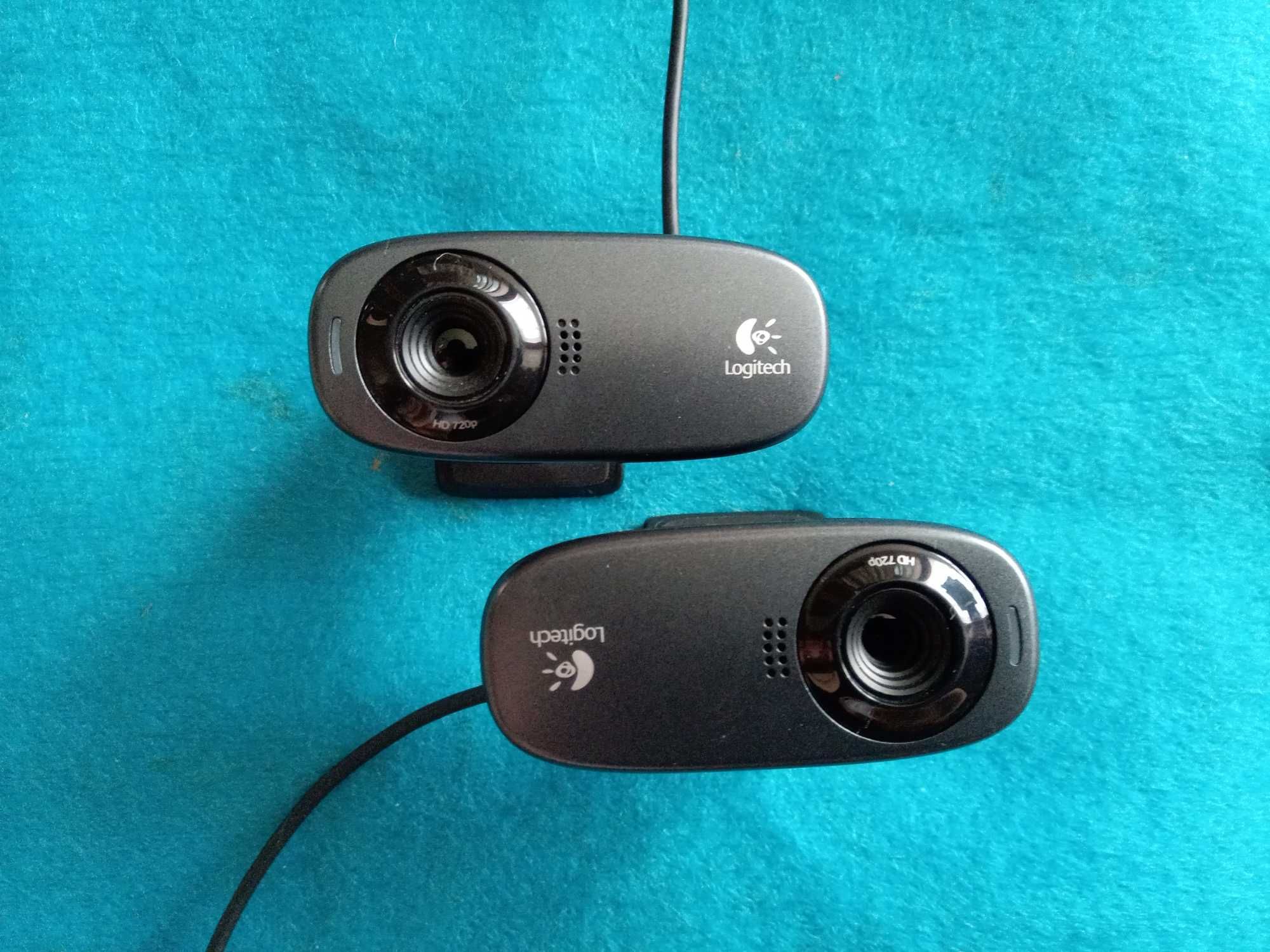 Фирменная USB веб-камера Logitech C310 с креплением и микрофоном