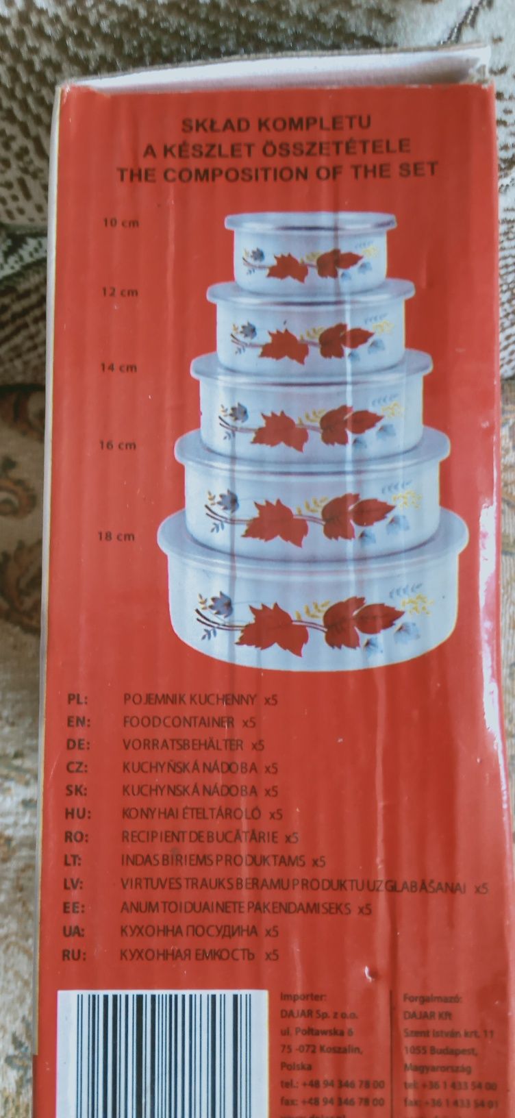 Pojemniki do przechowywania