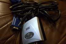 Switch USB com audio, marca Sweex, modelo KS002 - vintage