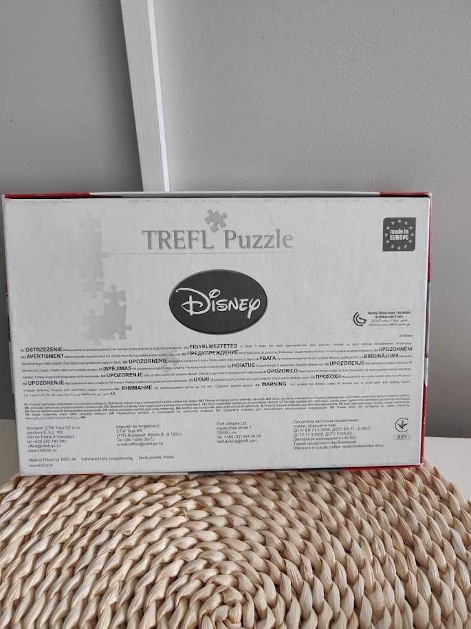 puzzle trefl samoloty 4+samoloty Dusty Chupacabra 48 i 24 elementy