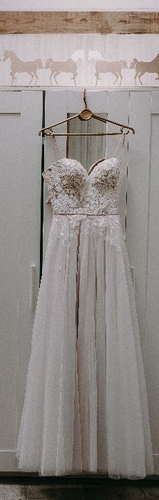 Suknia ślubna firmy Gellena, model Charlize, rozmiar 36
