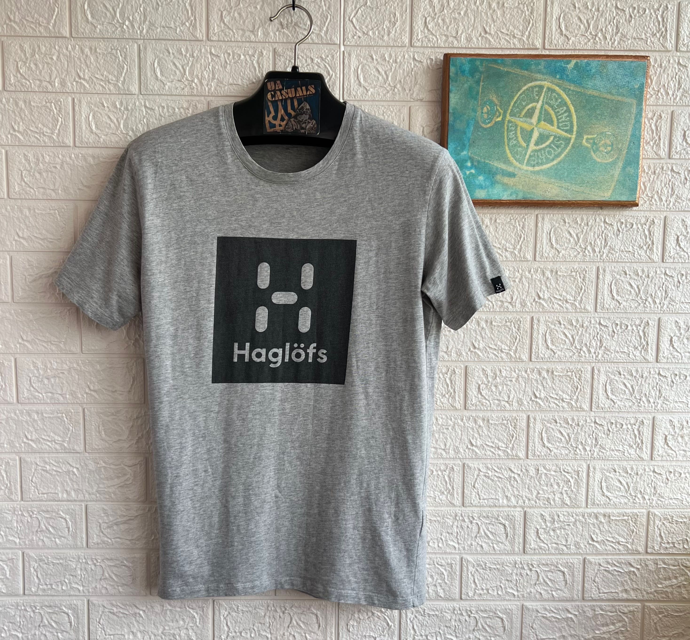Футболка Haglofs camp tee men з великим лого рЛ