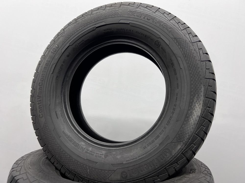 2шт літо цешка 225/75/R16C 6,9мм Continental Conti Van Contact 100