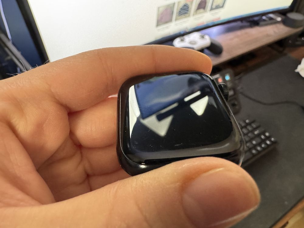 Apple Watch Series 7 41 Midnight CAŁY ZESTAW