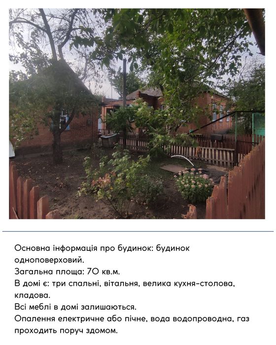 Продаж впорядкованого будинку