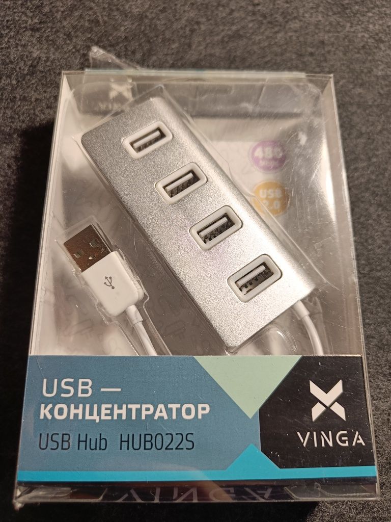 USB hub 2.0 на 4 порта
