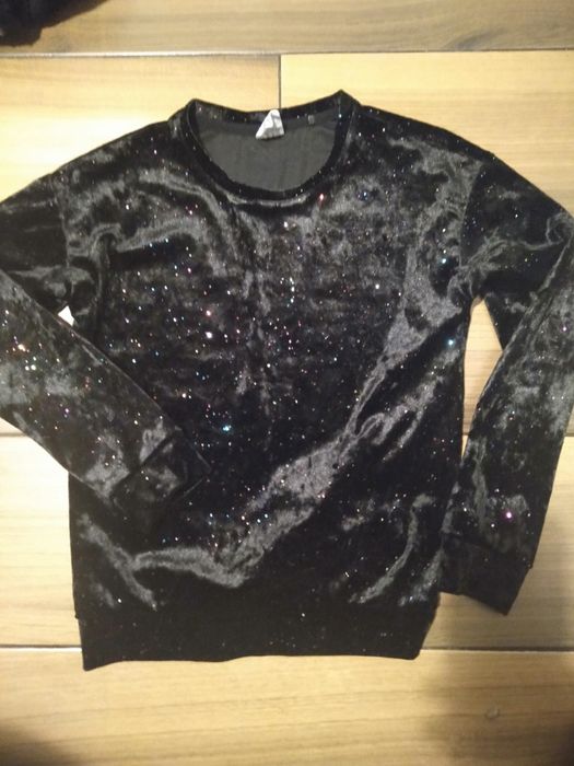 Bluza z brokatem